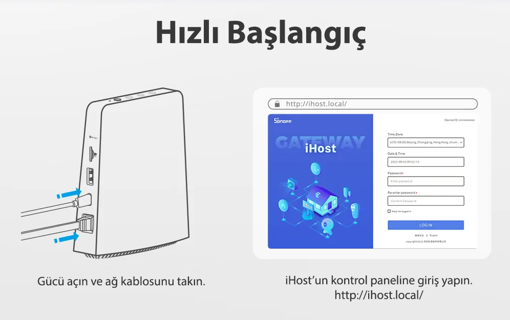 iHost eWeLink Wi-Fi Cihazların Eklenmesi