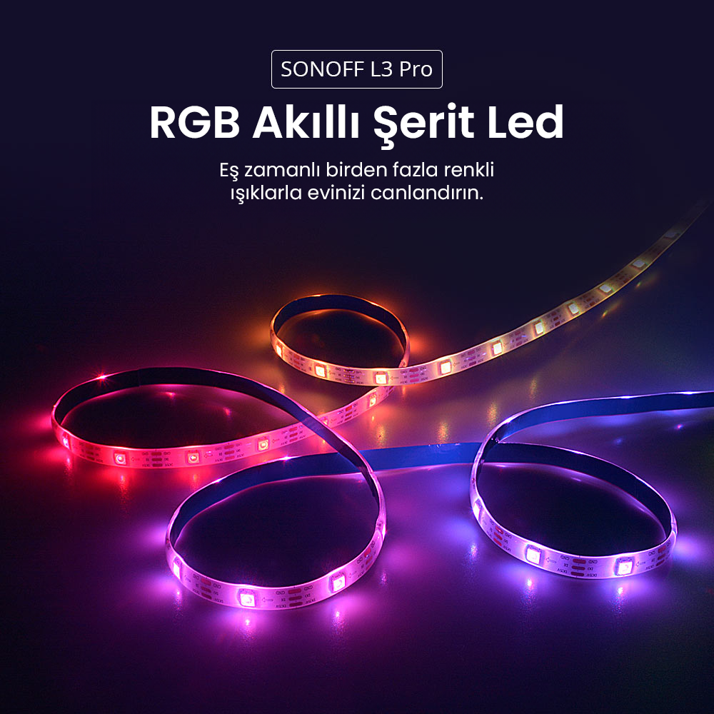 L3 Pro RGB Akıllı Şerit Led