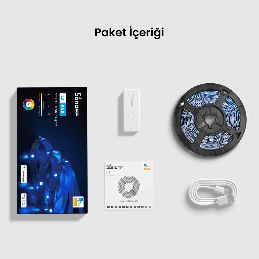 L3 RGB Akıllı Şerit Led