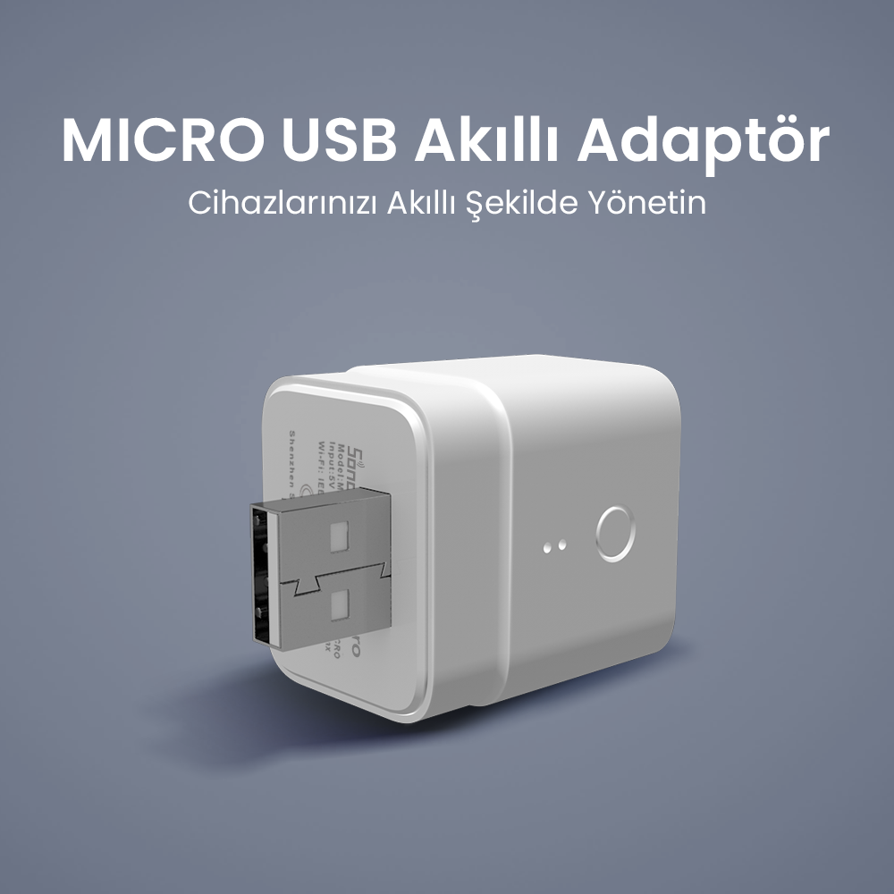 SONOFF Micro USB Akıllı Adaptör