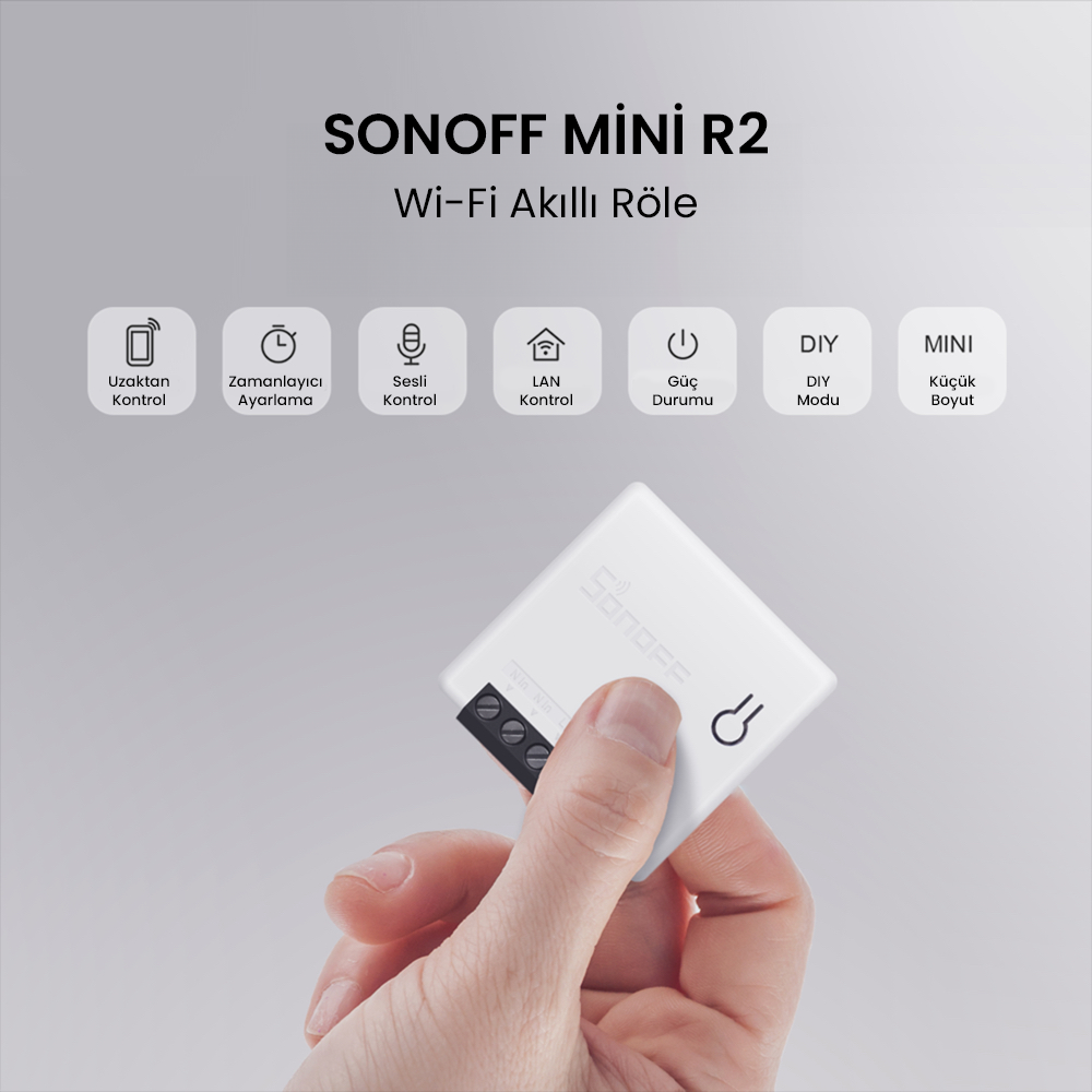 Sonoff Mini R2 Akıllı Röle