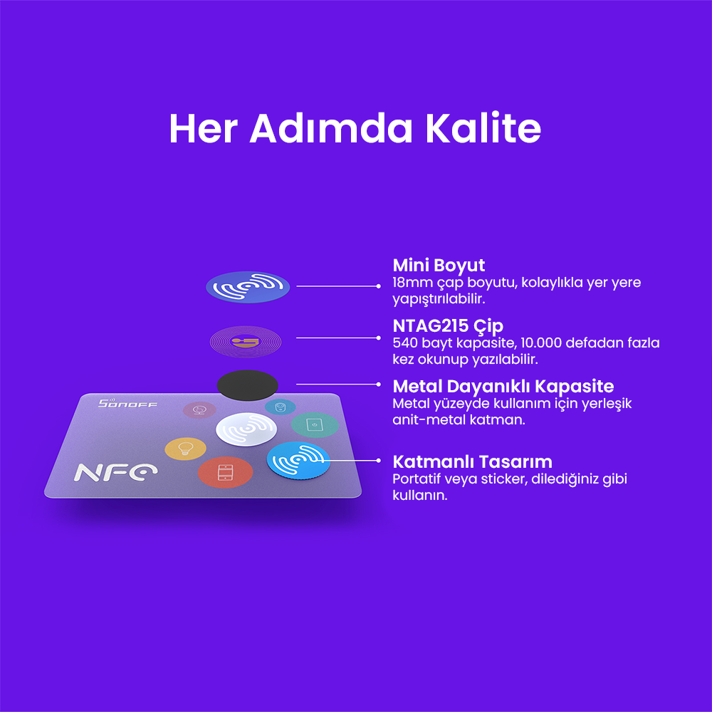 Akıllı NFC Etiket