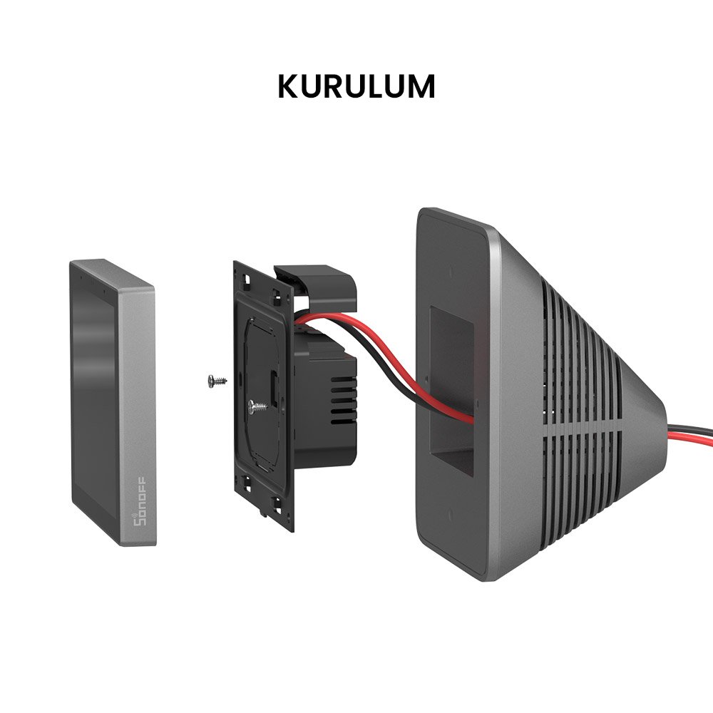 NS Panel Standı Beyaz