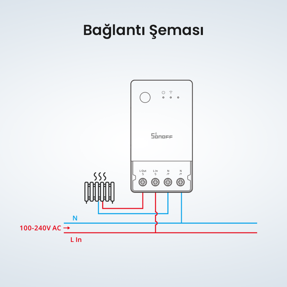 Pow R3 16AH Akıllı Enerji Ölçer