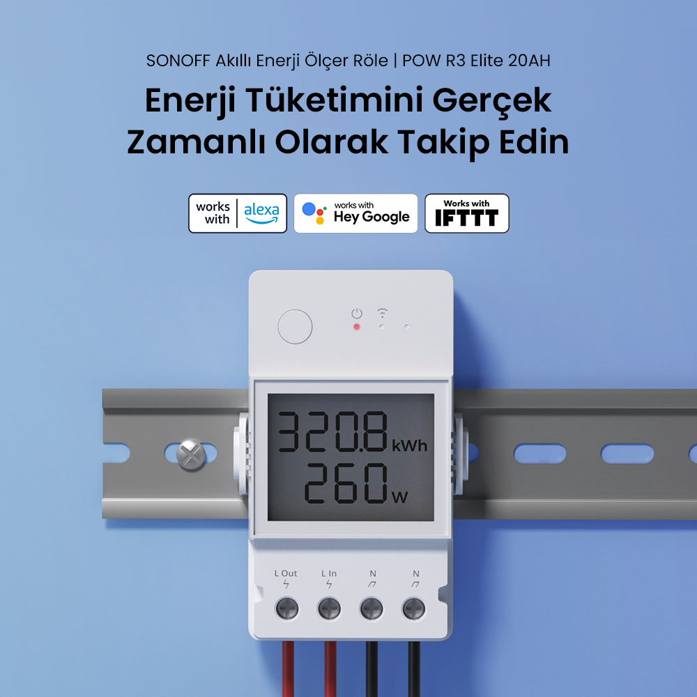 Pow R3 Elite 20AH Akıllı Enerji Ölçer