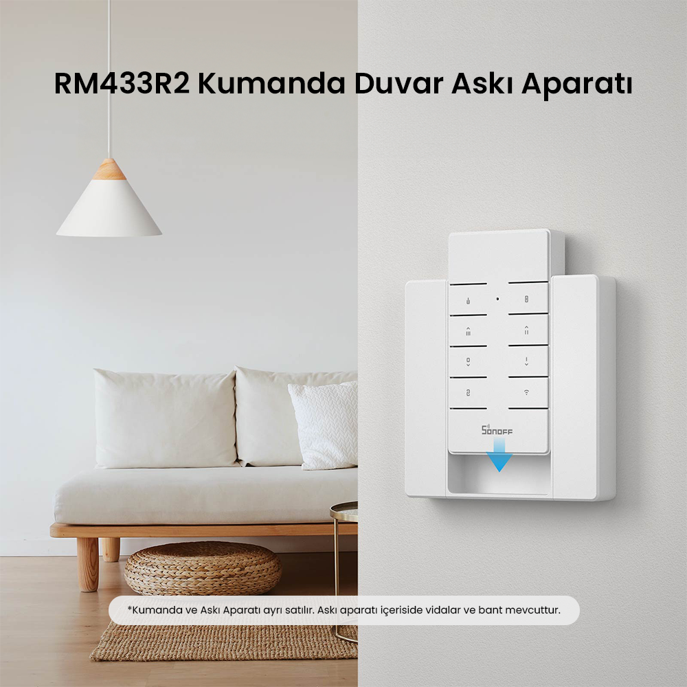 RM433R2 Kumanda Duvar Askı Aparatı