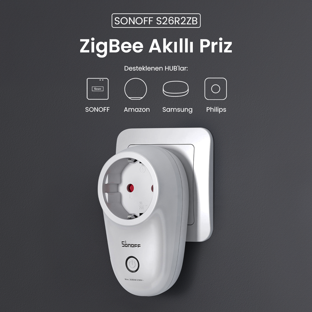 S26 R2 ZigBee Akıllı Priz