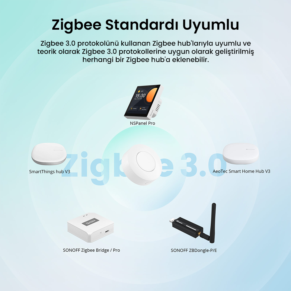 SNZB-01P Kablosuz ZigBee Buton