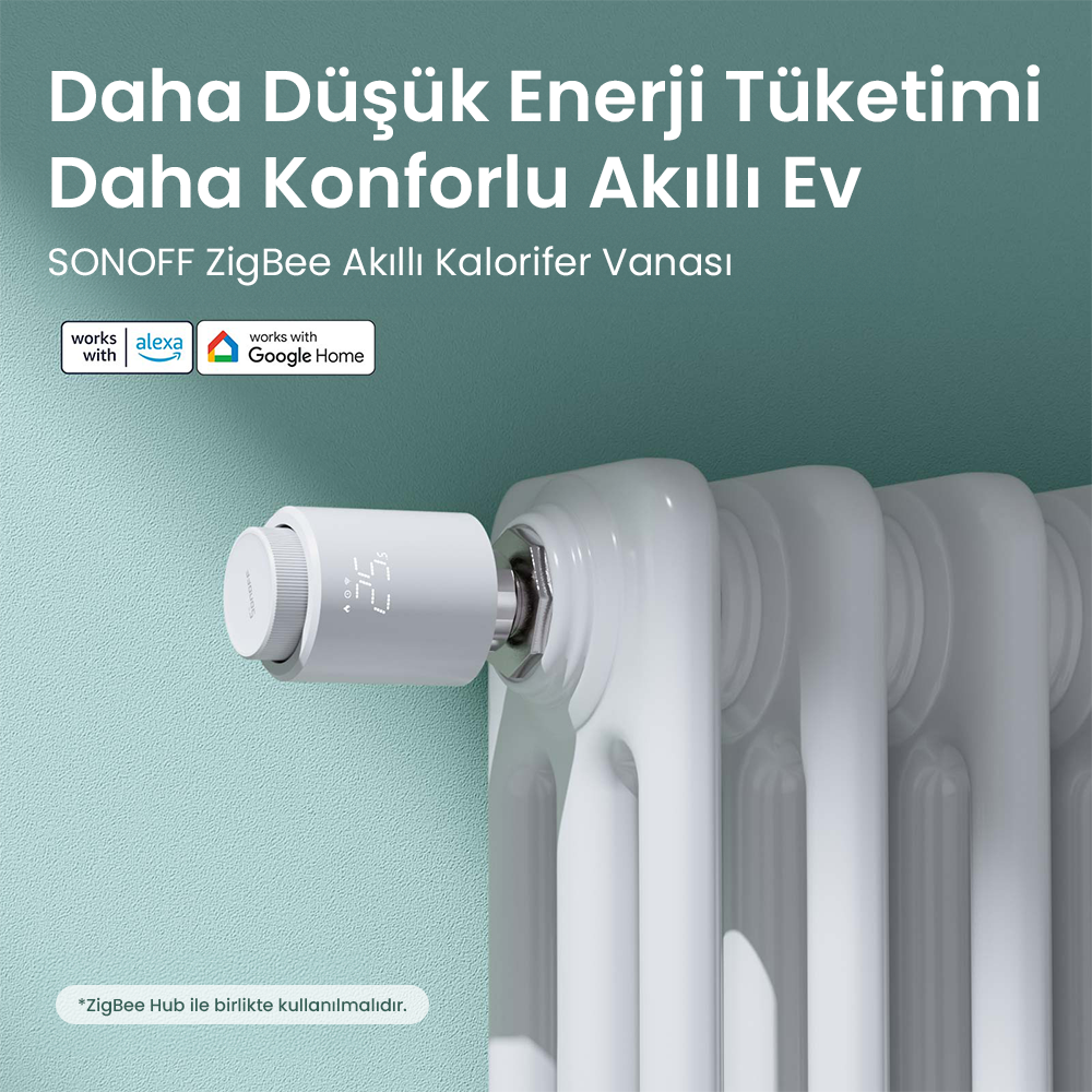 SONOFF ZigBee Akıllı Kalorifer Vanası