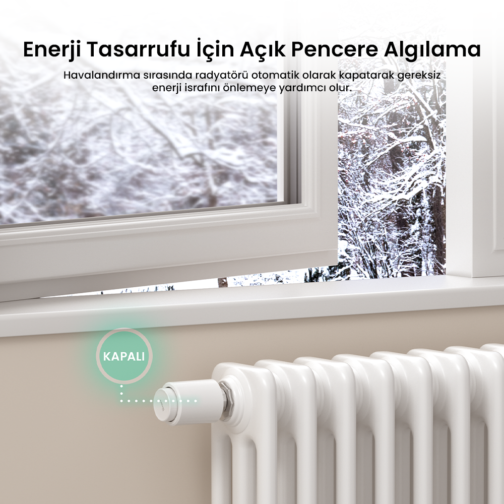 SONOFF ZigBee Akıllı Kalorifer Vanası