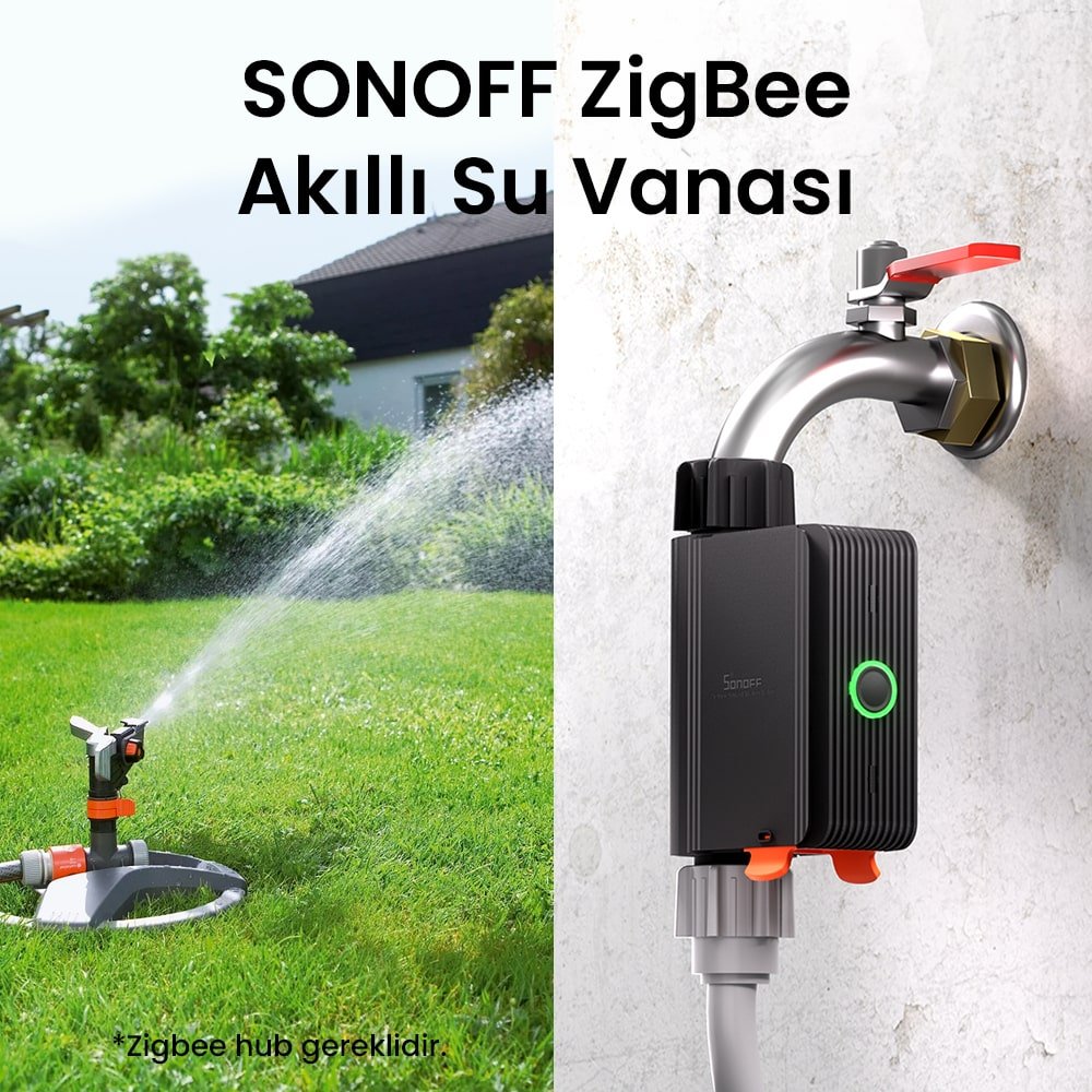 SONOFF ZigBee Akıllı Su Vanası