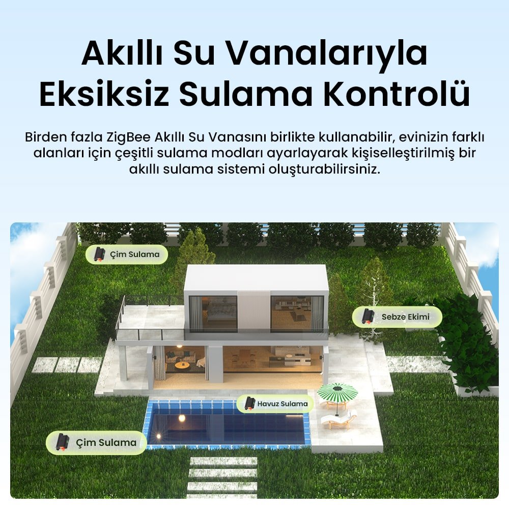 SONOFF ZigBee Akıllı Su Vanası