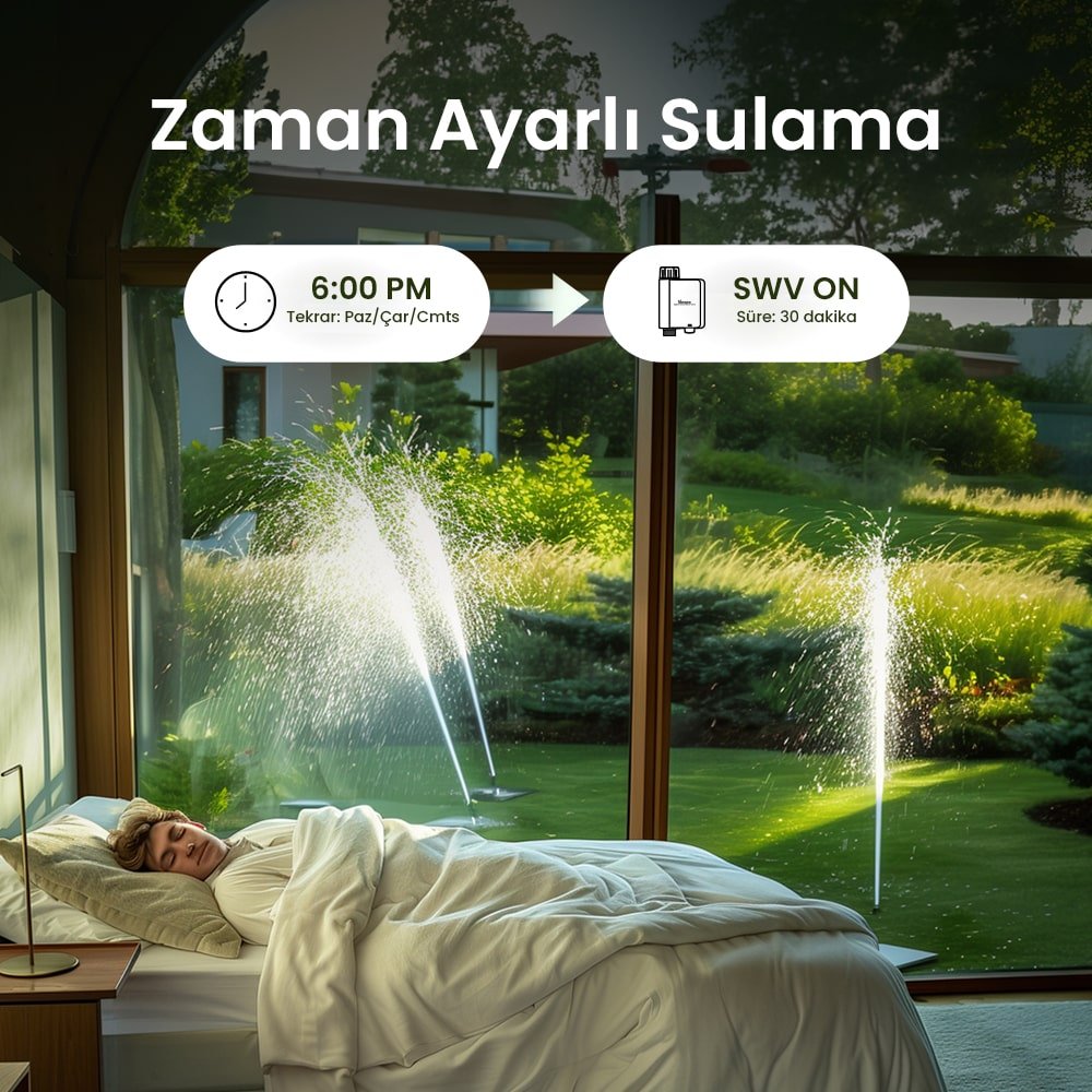 SONOFF ZigBee Akıllı Su Vanası