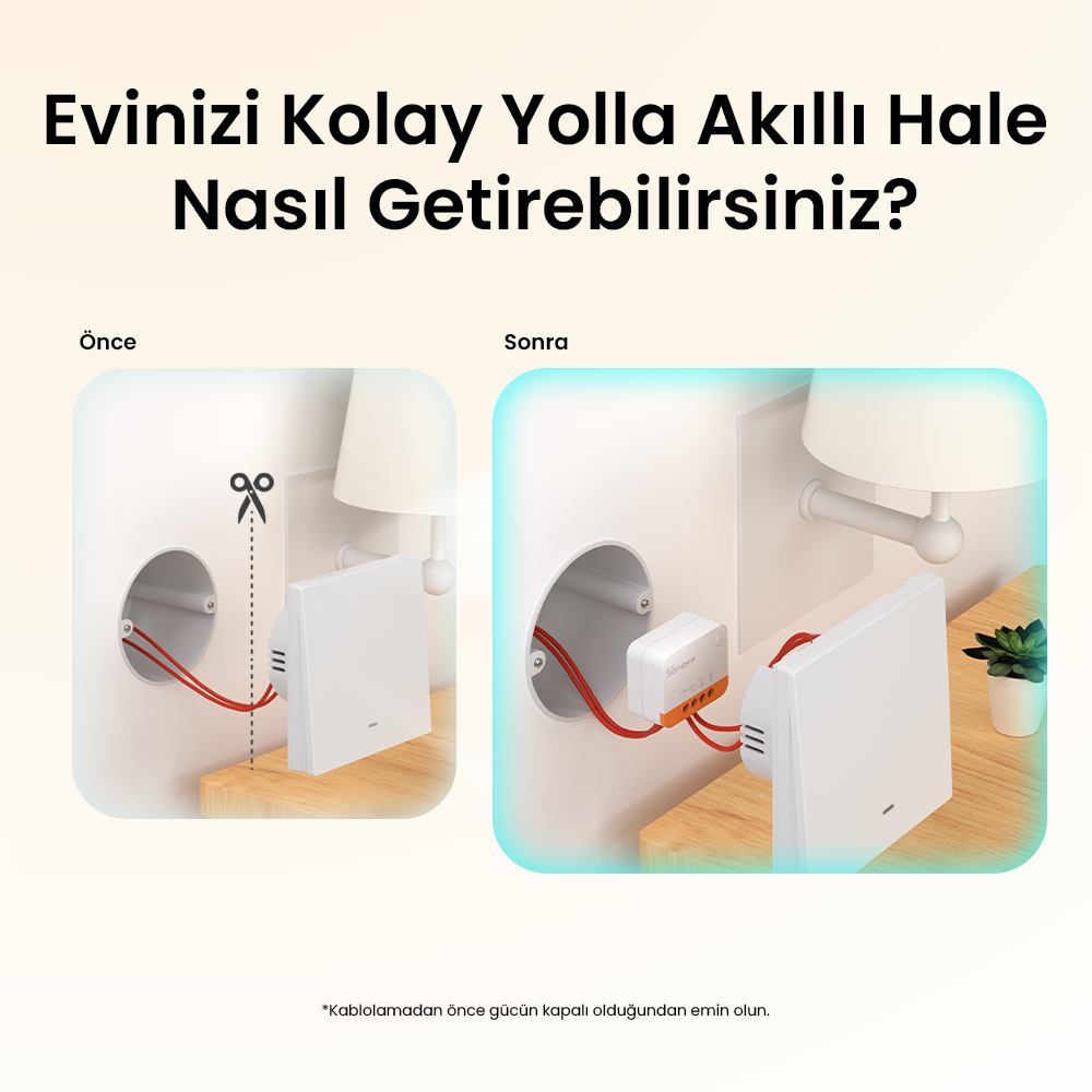 SONOFF ZigBee Mini L2 Akıllı Röle